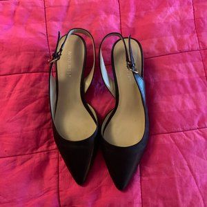 [Nine West] Black Flats with Small Heel